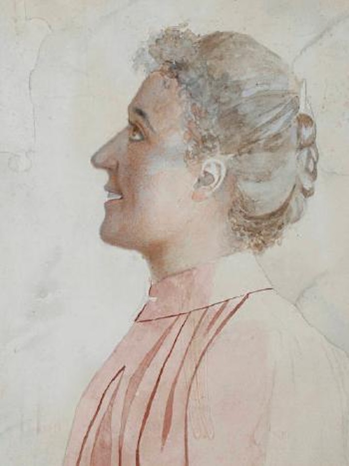 Portrait of Mrs Spencelayh by Charles Spencelayh
