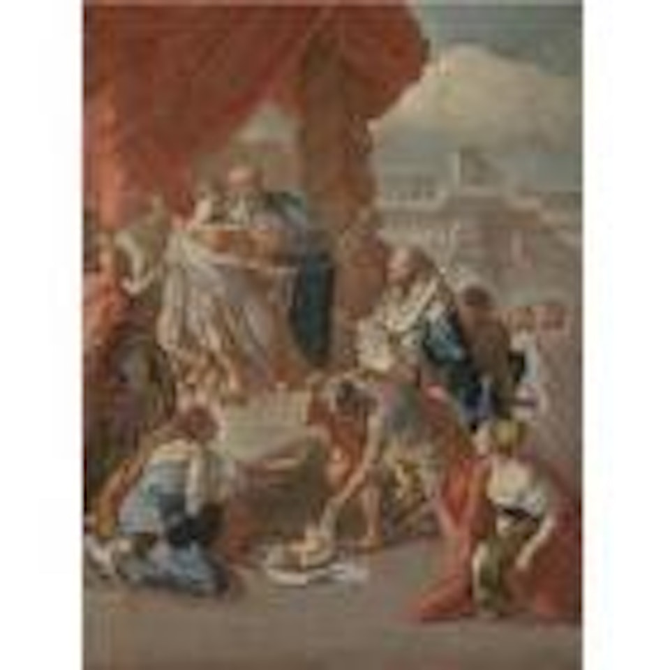 The Judgement of Solomon by Francesco de Mura