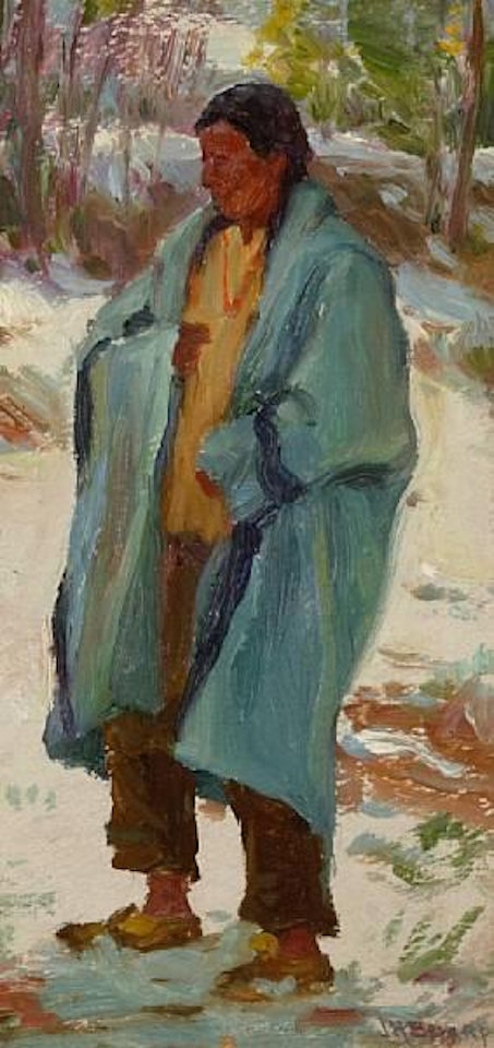 Indian Hunter by Joseph Henry Sharp