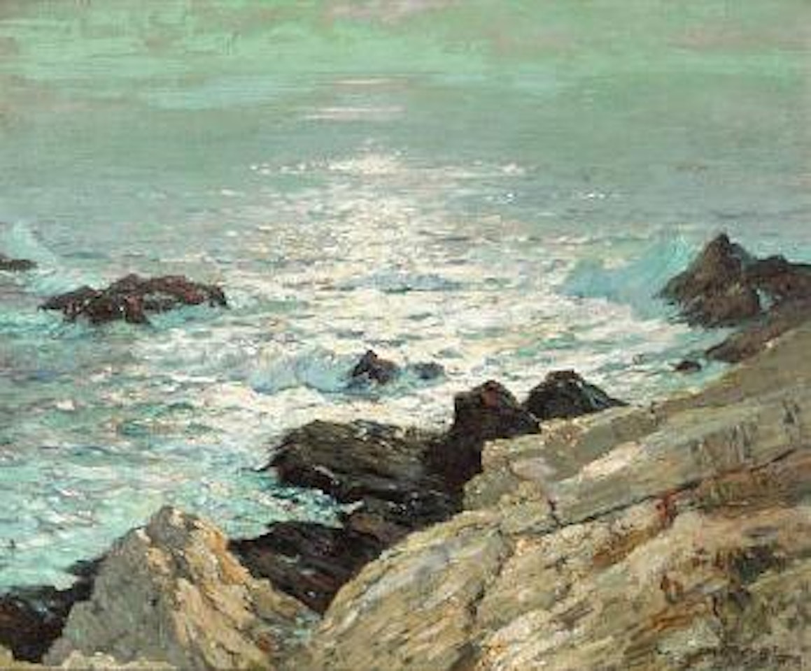 Light on a Rocky Shore by William Ritschel