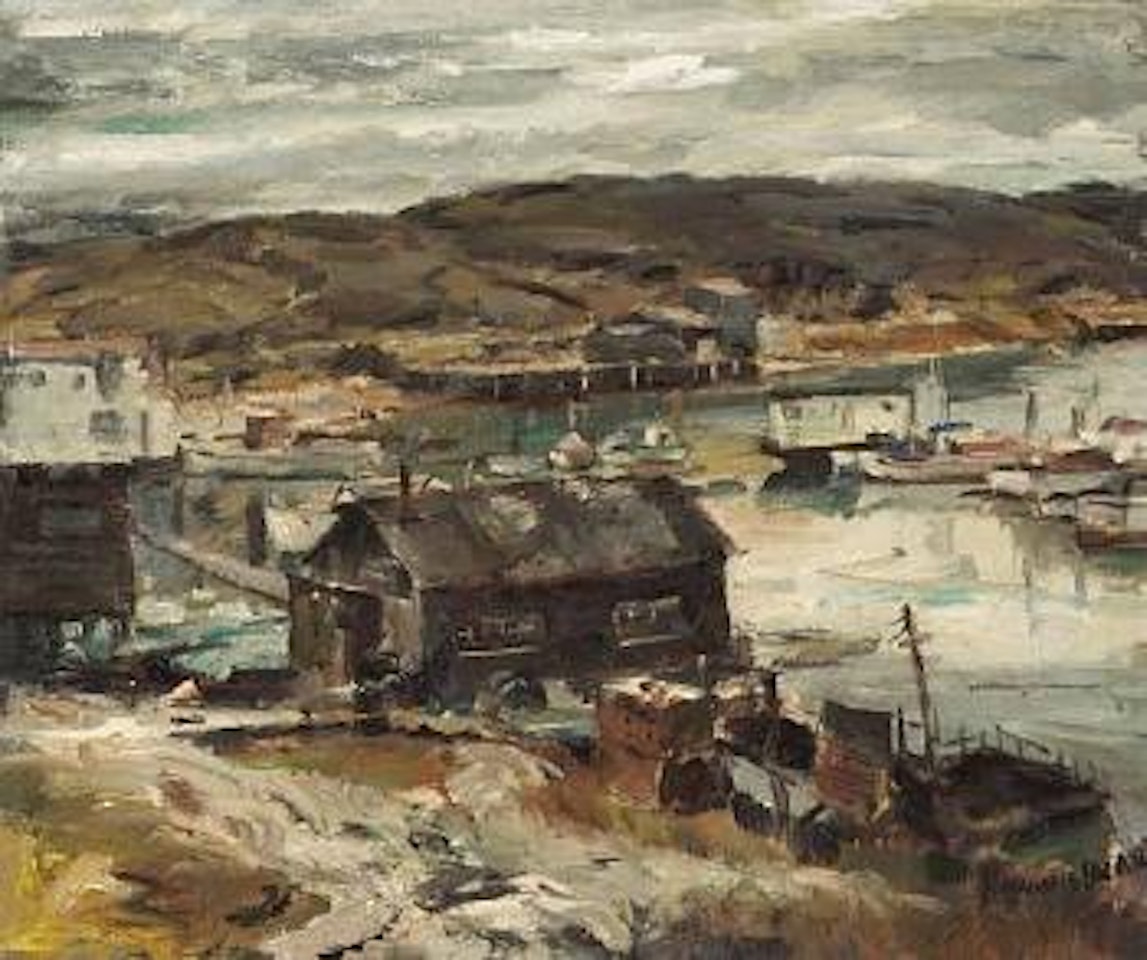 Storm over Clark's Cove by Maurice Logan