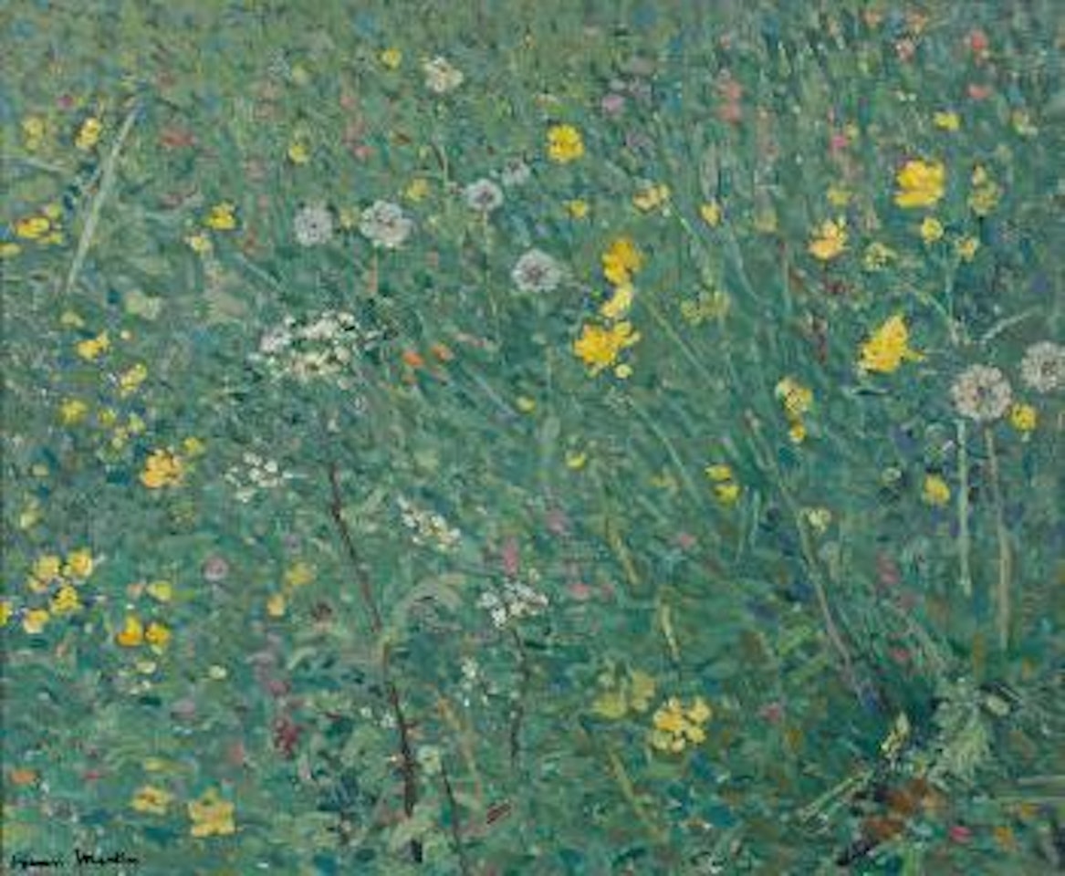 Les Fleurs by Henri Jean Guillaume Martin