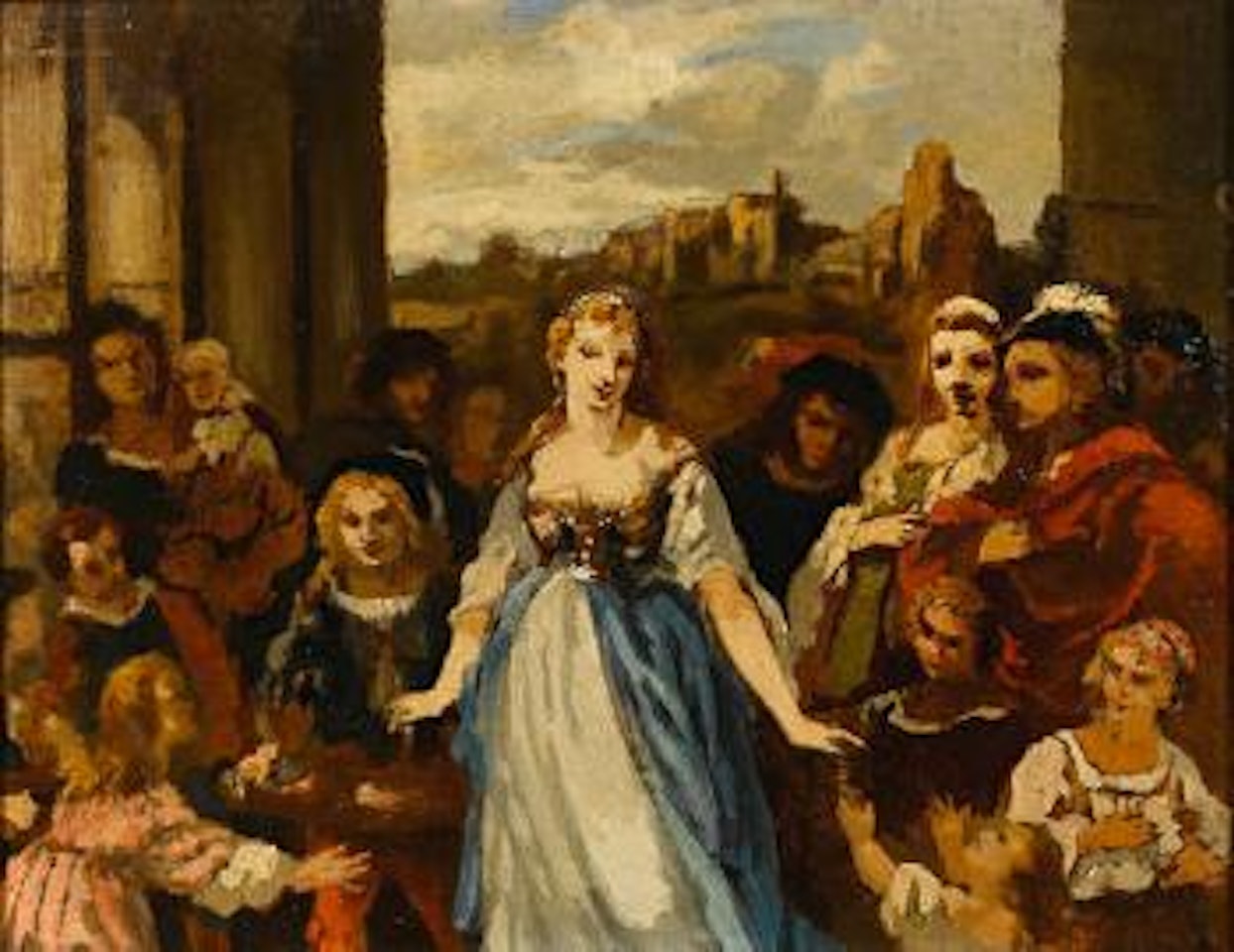 The Princess by Adolphe Monticelli