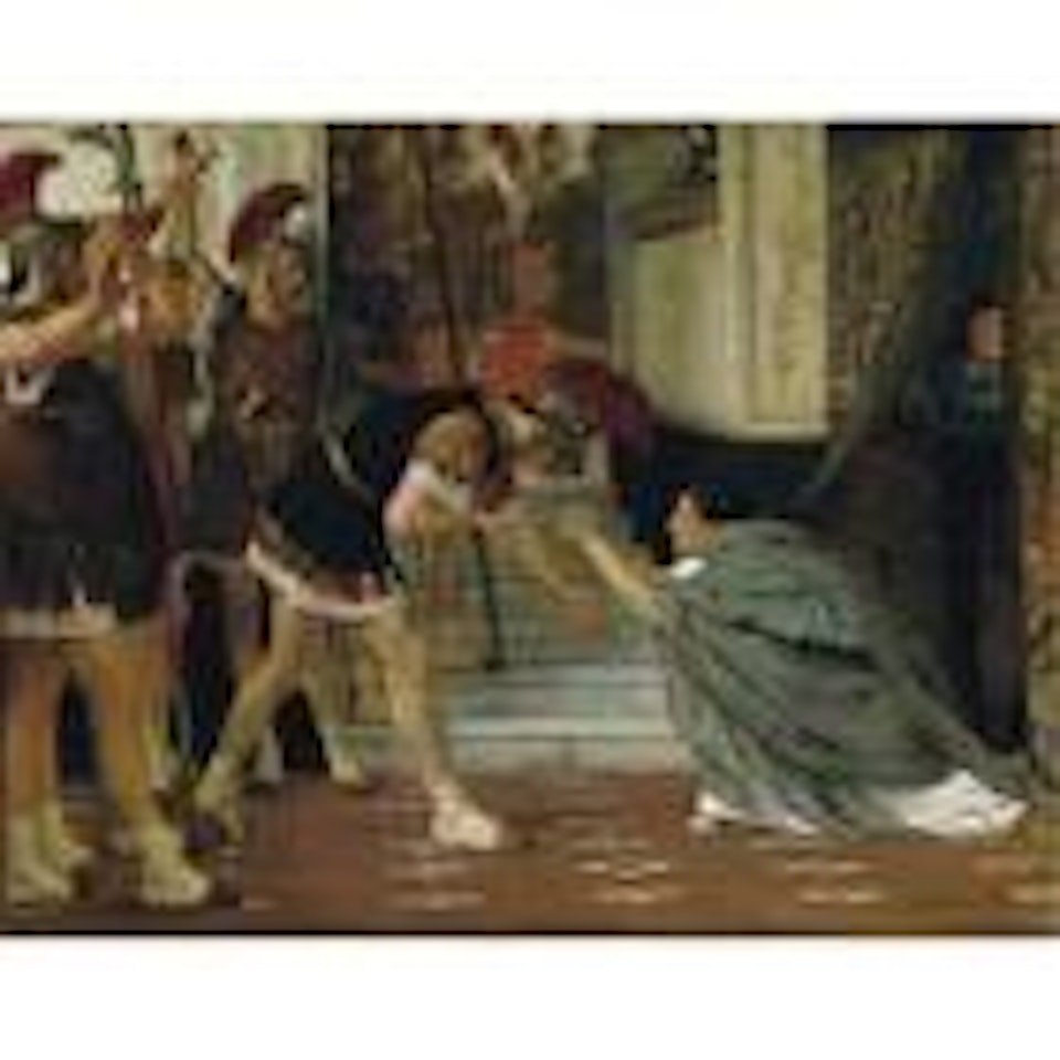 Proclaiming Claudius Emperor, Opus XLVIII by Lawrence Alma-Tadema