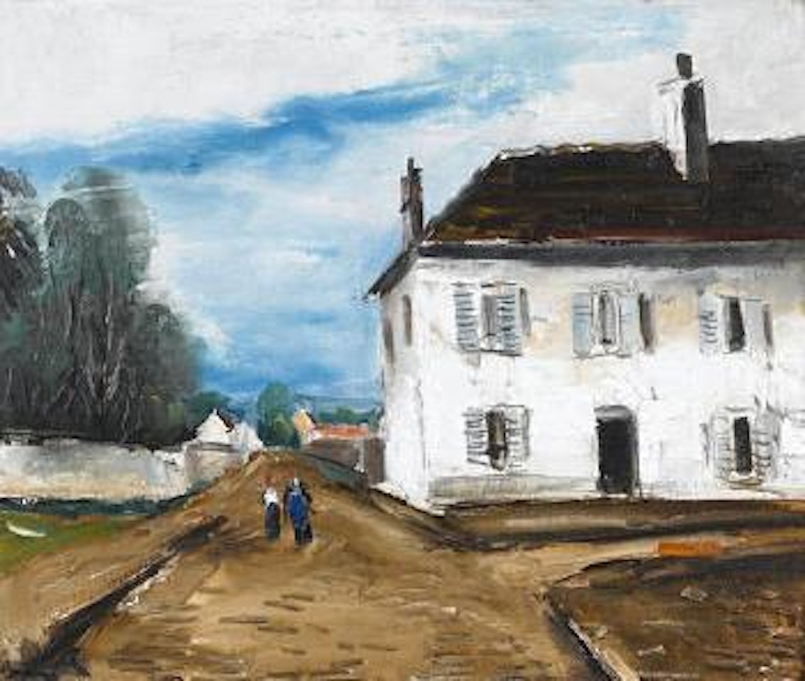 Maison Blanche by Maurice de Vlaminck