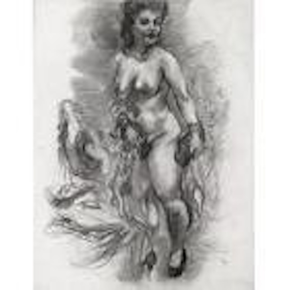 Standing Nude by George Grosz