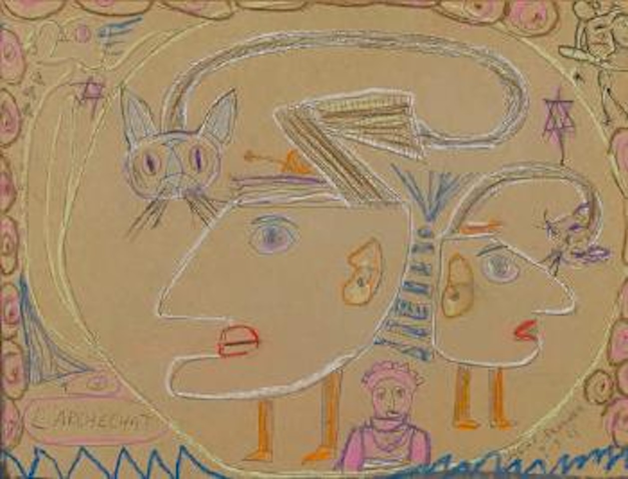 L'Archechat by Victor Brauner