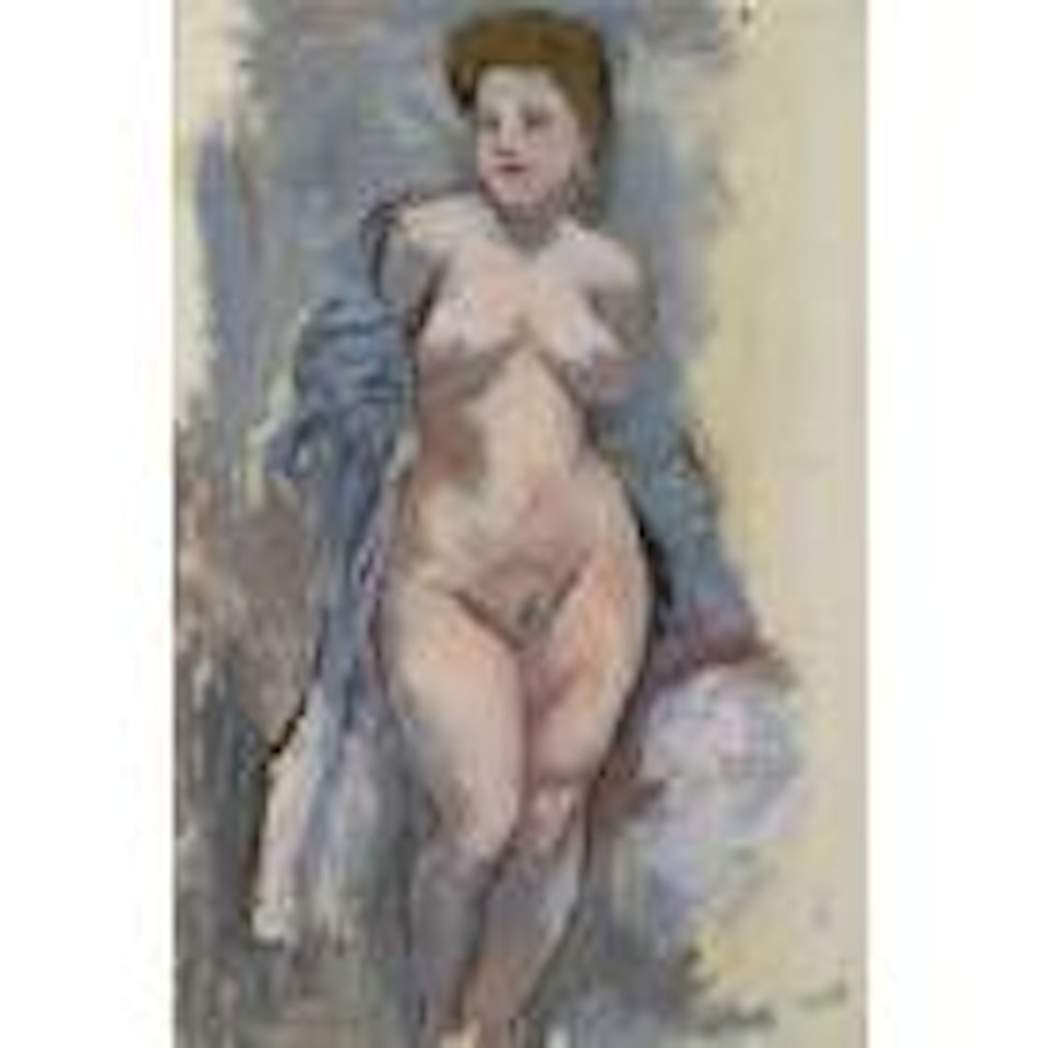 Standing Nude by George Grosz
