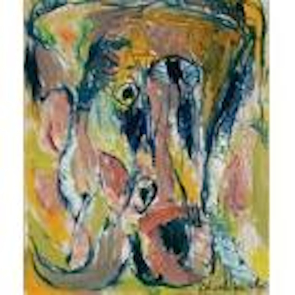 La Fragilité Même by Pierre Alechinsky