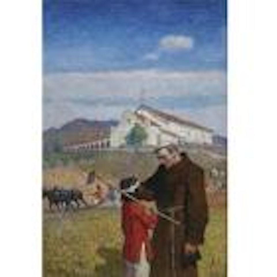 A California Mission by Newell Convers Wyeth