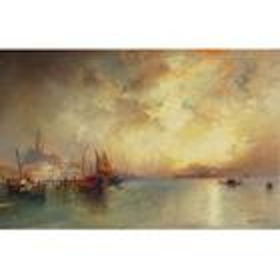View of Venice by Thomas Moran