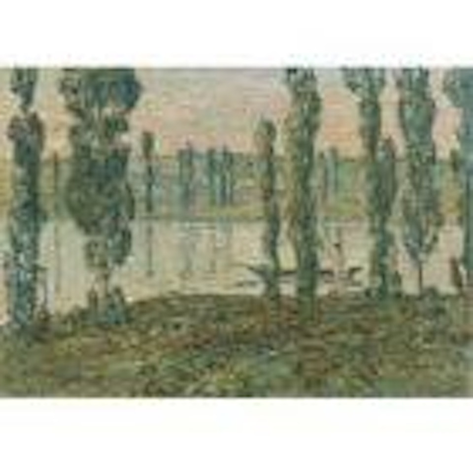 Evening on the River by Childe Hassam