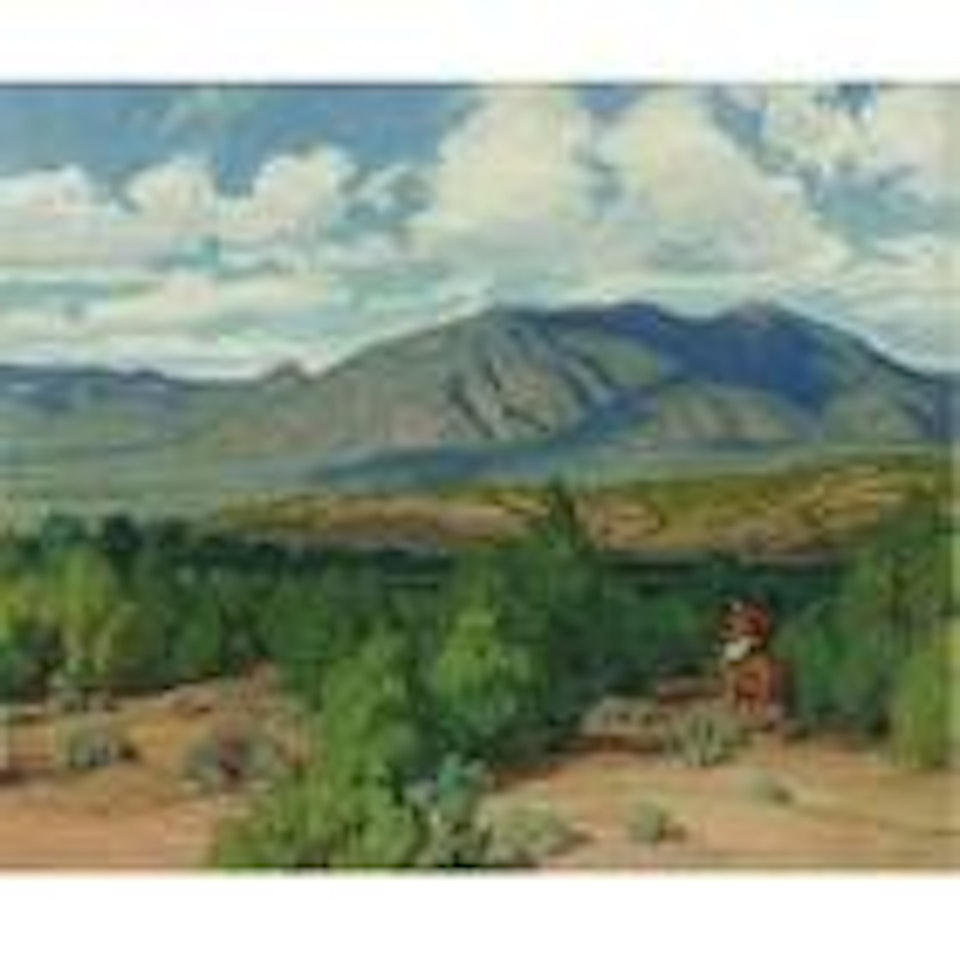 Across Taos Valley by Ernest Martin Hennings