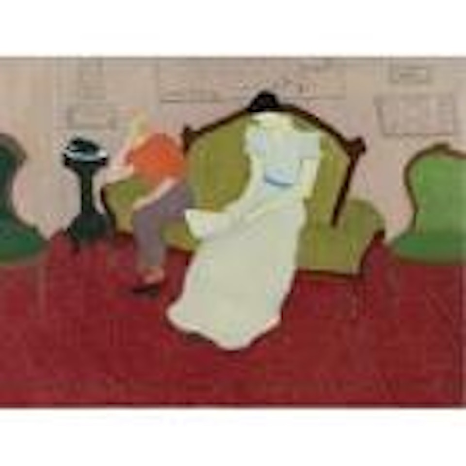 The Reader and the Listener by Milton Avery