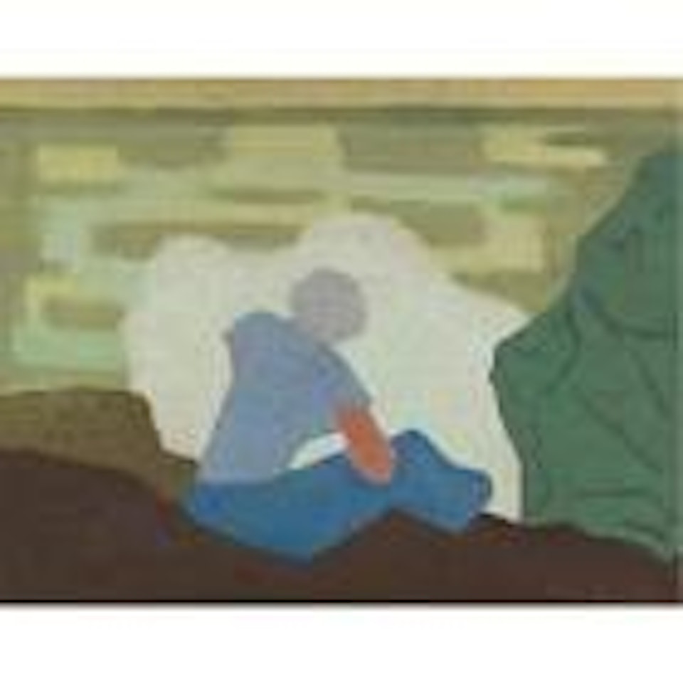 Woman on Wave by Milton Avery