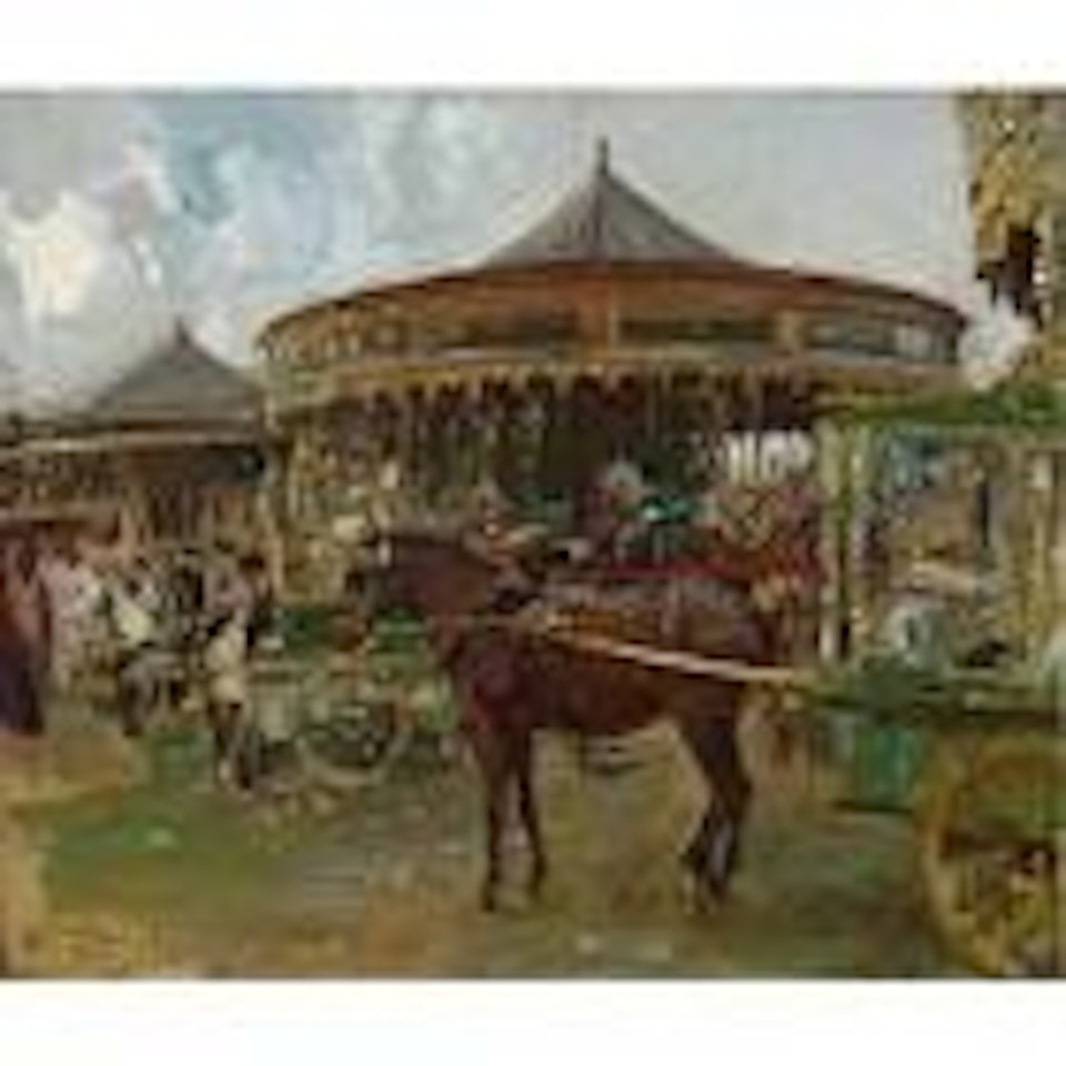The Carousel by Alfred James Munnings