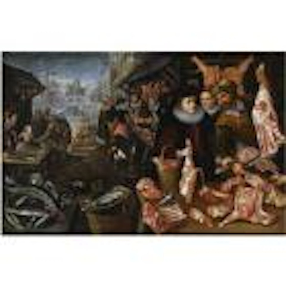 An Allegory of Winter: The Fish and Meat Market by Frederick van Valkenborch
