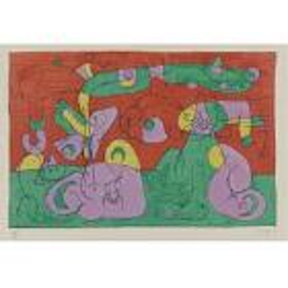Ubu Roi: One Plate (M. 477) by Joan Miró