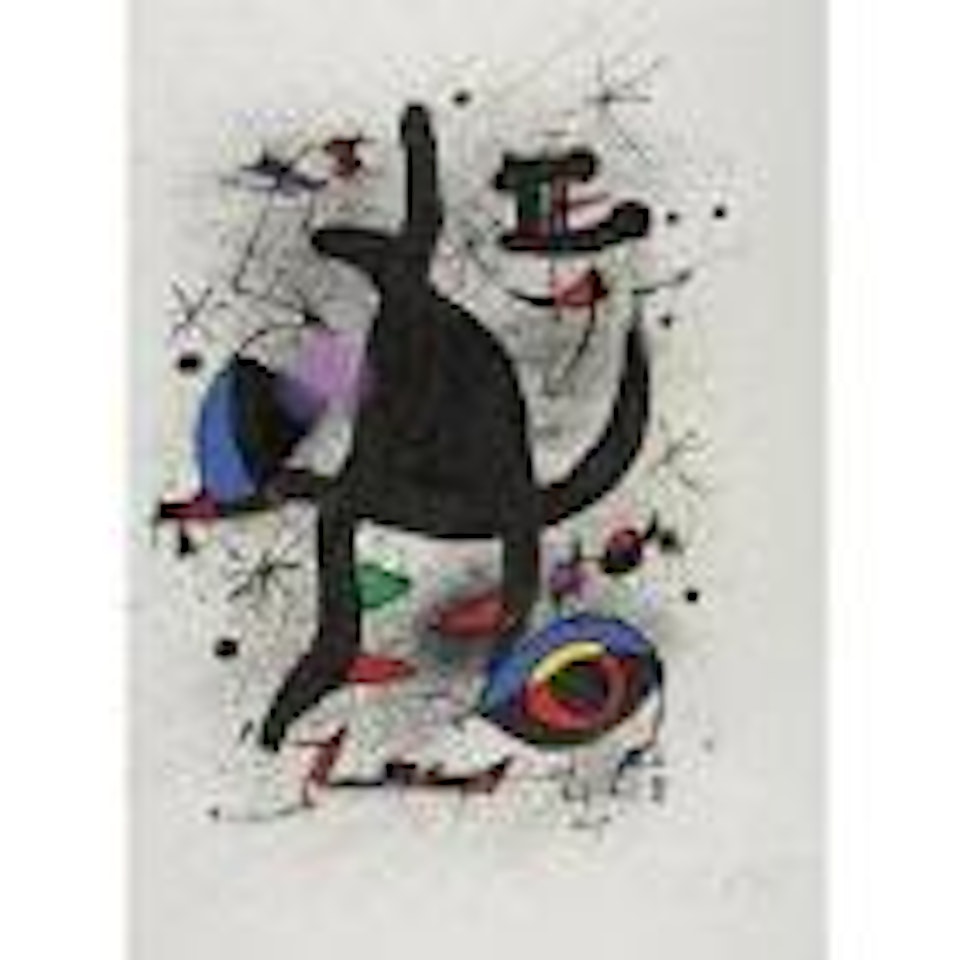 Jongleur de Colombes (M. 897) by Joan Miró