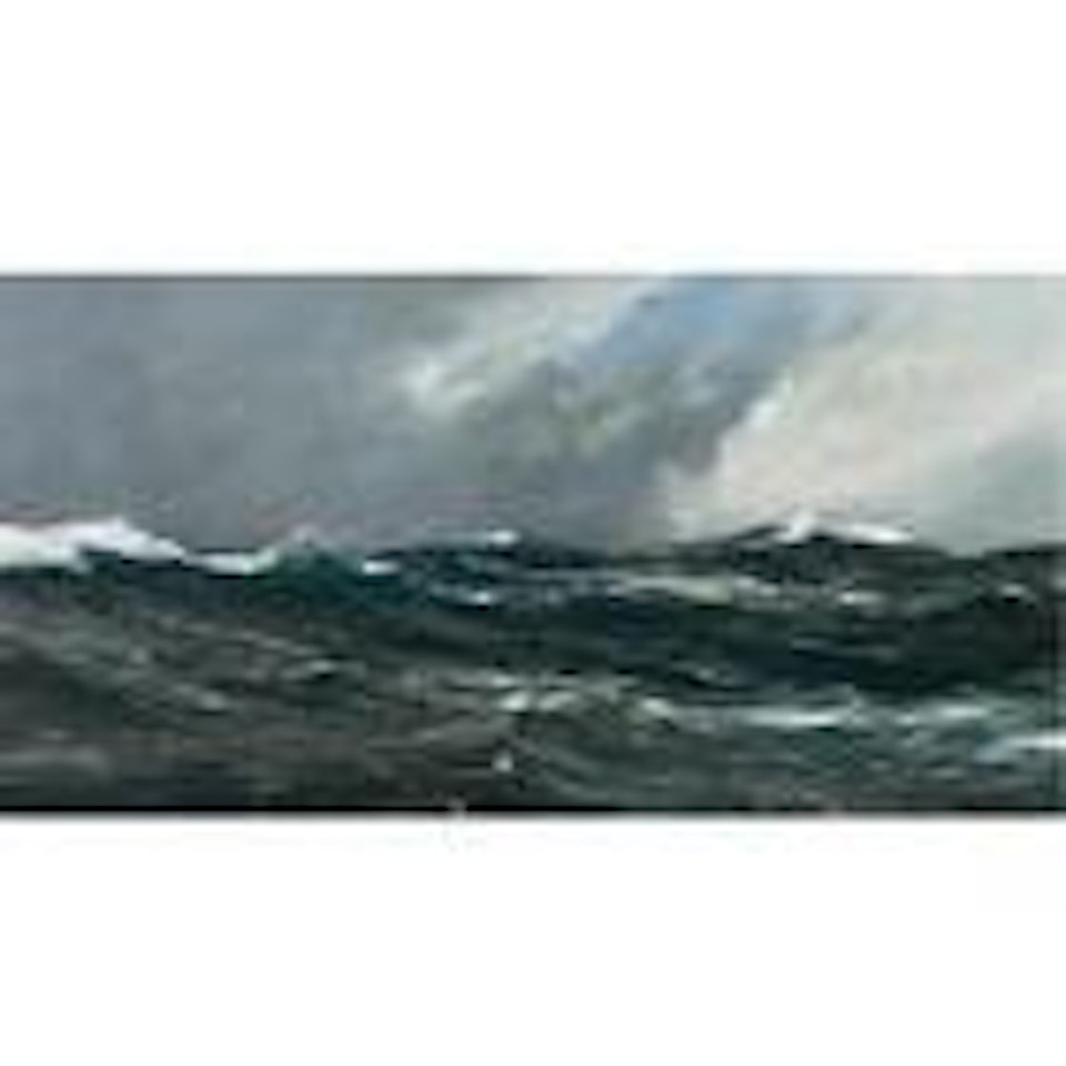 The Submarine Hunter by Montague Dawson