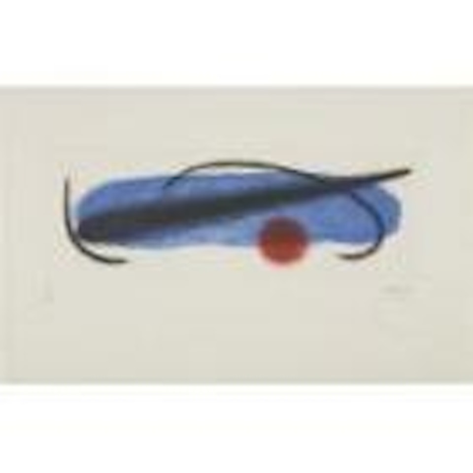 Fusees: One Plate (D. 256) by Joan Miró