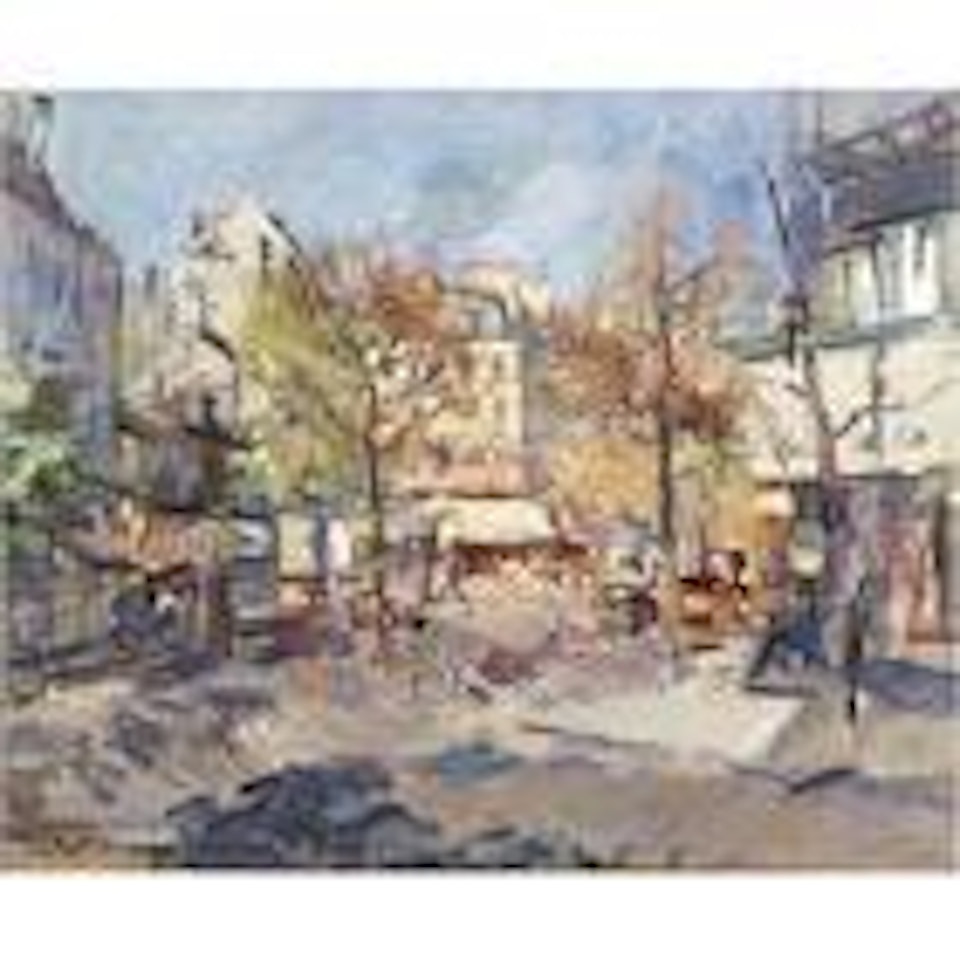 Autumn in Paris by Konstantin Alekseevich Korovin