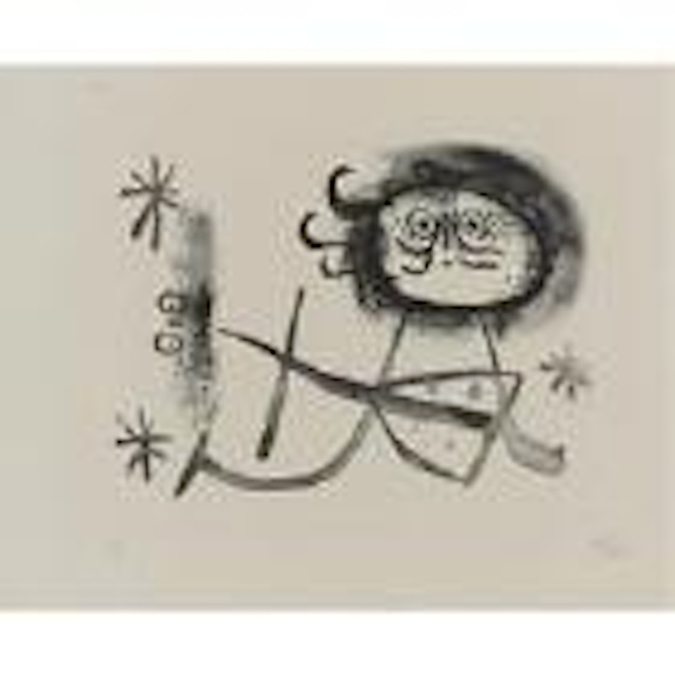 Album 13: Plate X (M. 82) by Joan Miró
