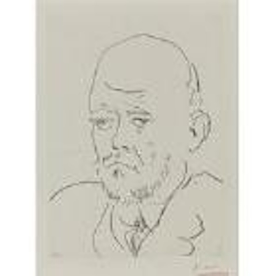 Portrait de Vollard IV (B. 233) by Pablo Picasso