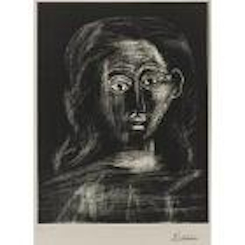 Buste de femme (B. 1091; BA. 1295) by Pablo Picasso