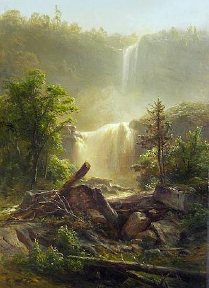 Kaaterskill Falls by Hermann Fuechsel