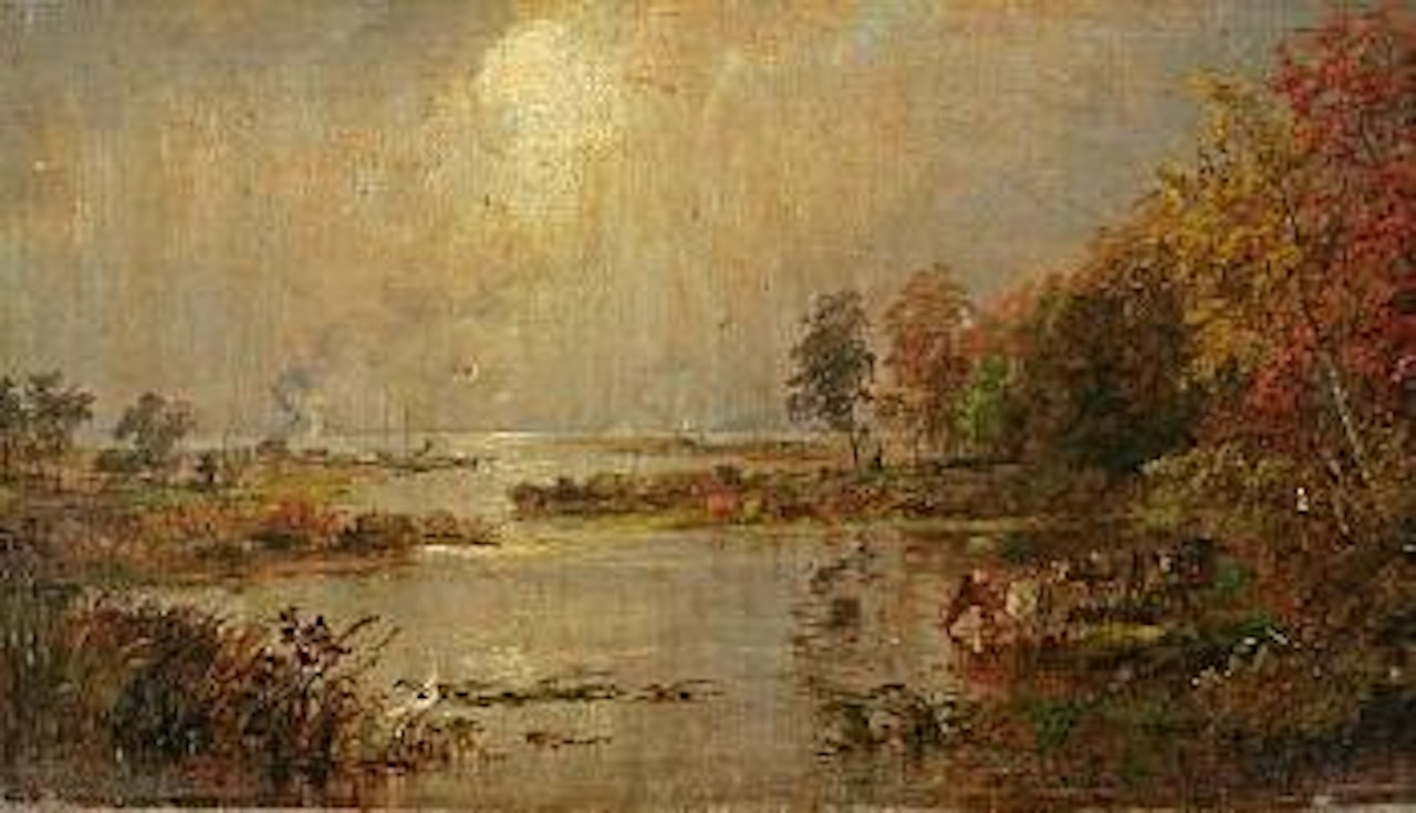 Hackensack Meadows by Jasper Francis Cropsey