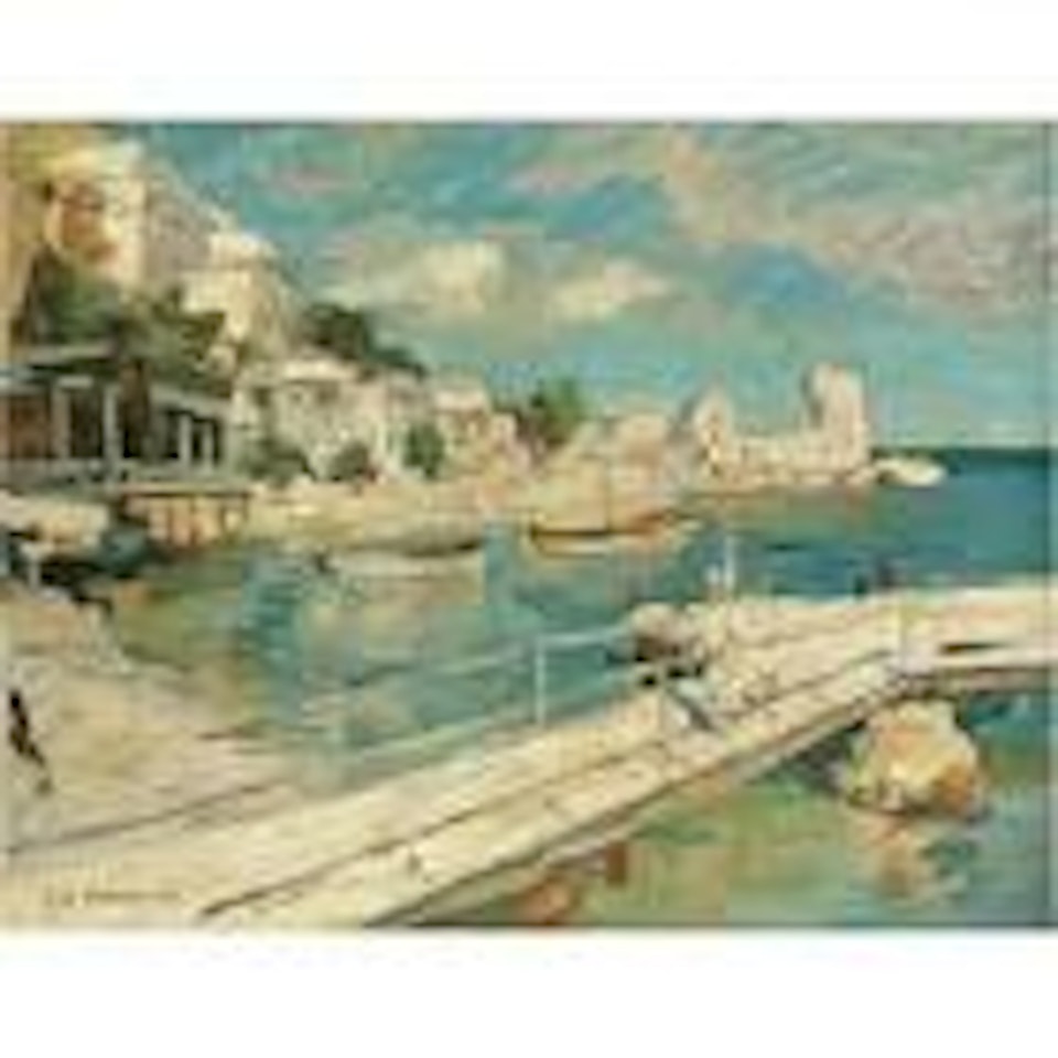 Black Sea Coastal Scene by Konstantin Alekseevich Korovin