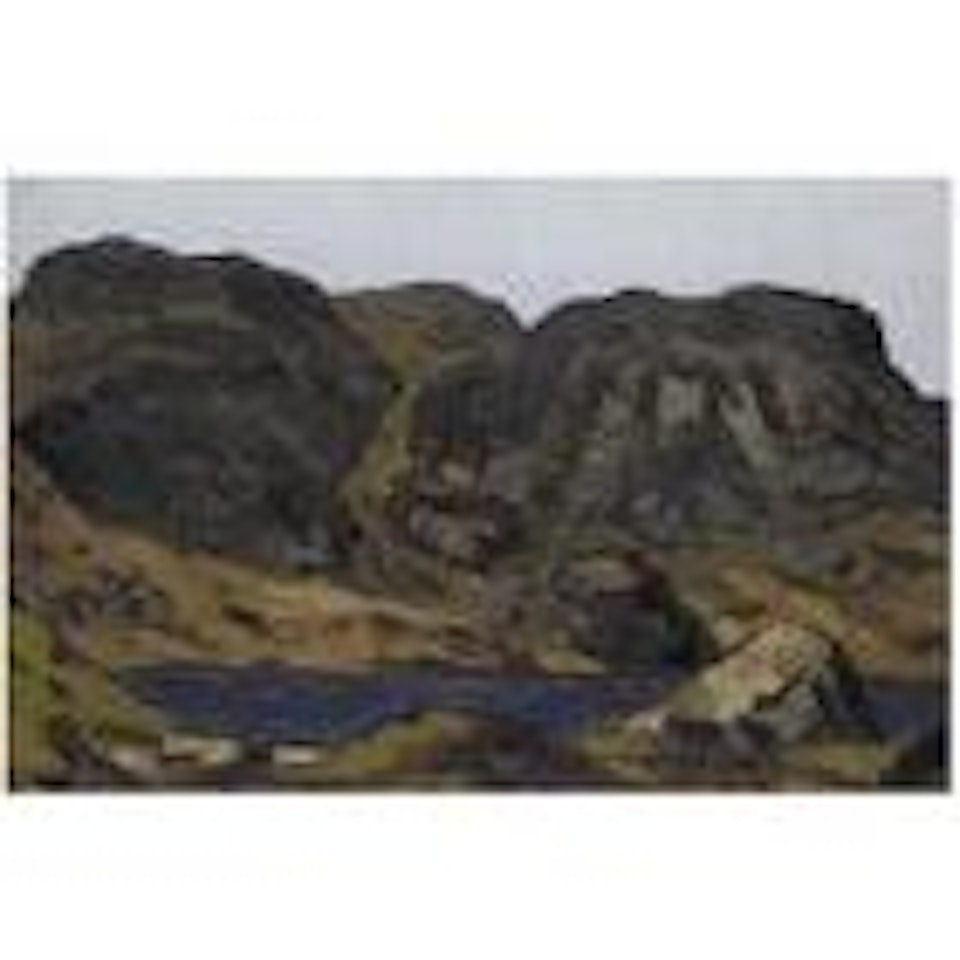 Llyn Arenig Fawr by Kyffin Williams