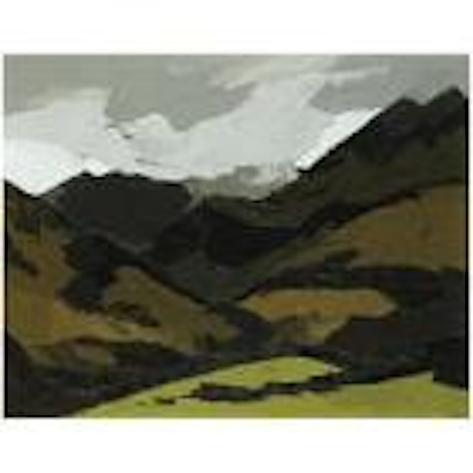 Snowdon from Gelli-iago by Kyffin Williams