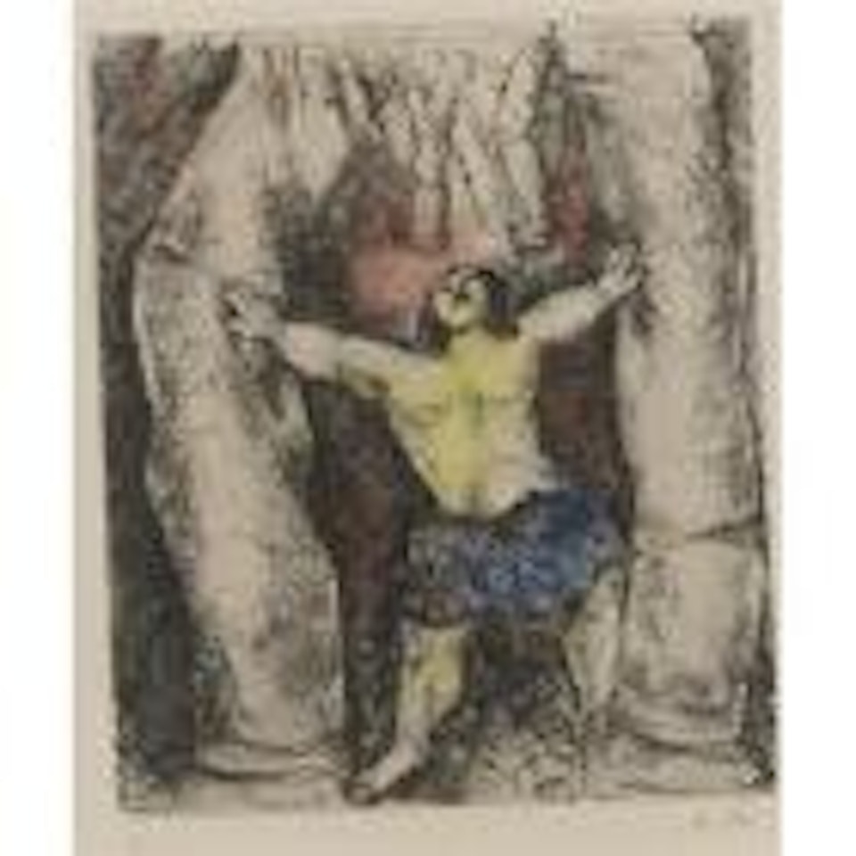 Bible: One Plate (See C. BKS 30) by Marc Chagall