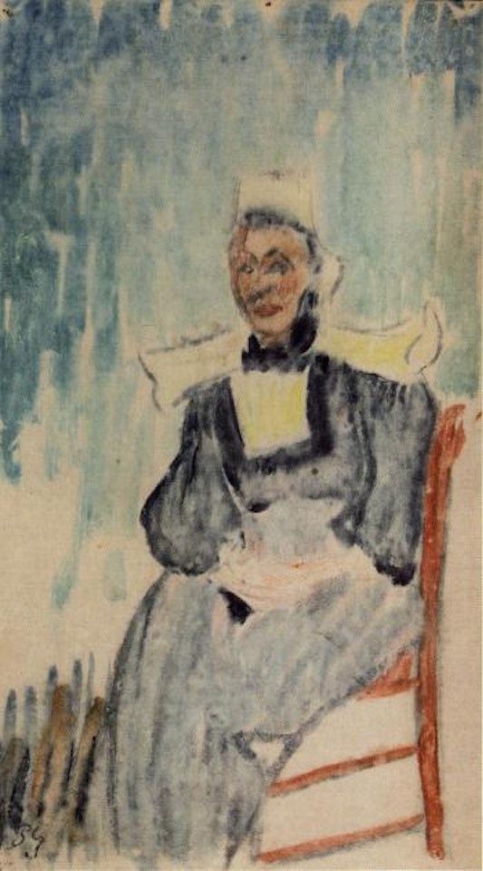Peasant Woman by After Paul Gauguin