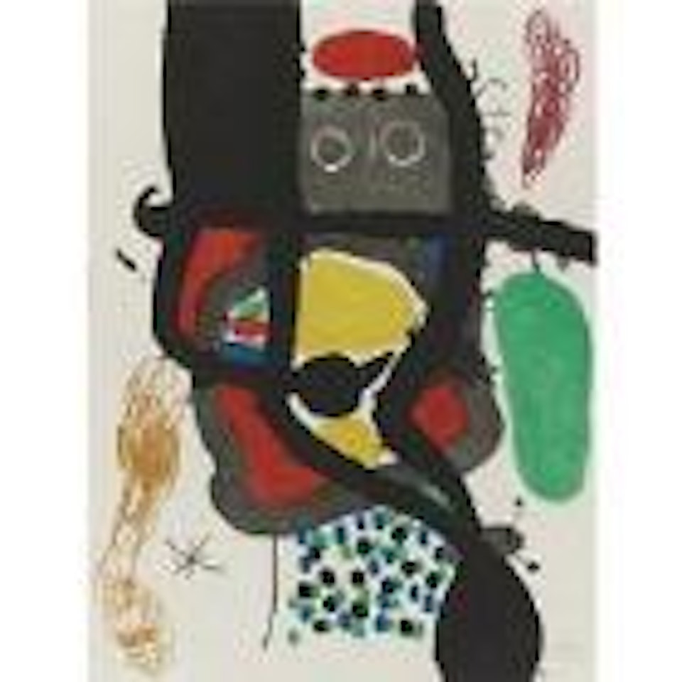 Le caissier (D. 487) by Joan Miró