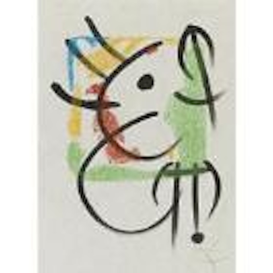 Les essències de la terra: one plate (See Cramer BKS. 123) by Joan Miró