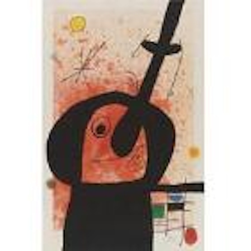 Le penseur puissant (D. 514) by Joan Miró