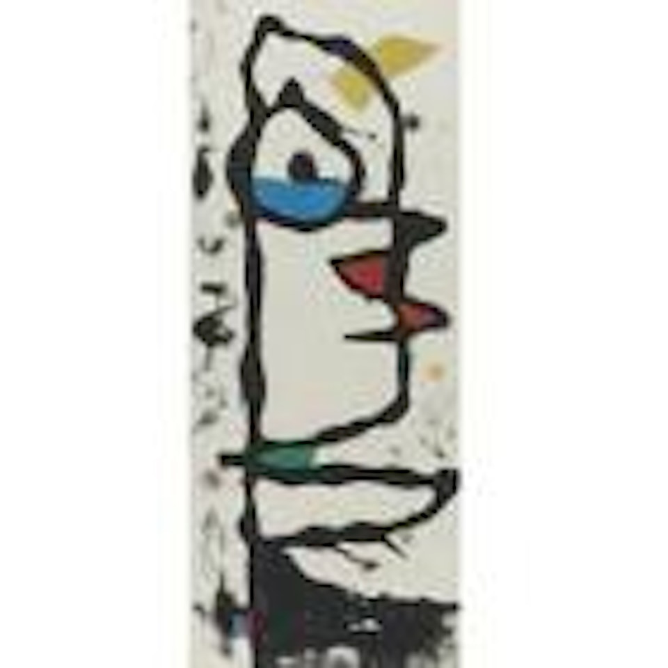 Barcelona: one plate (D. 604) by Joan Miró