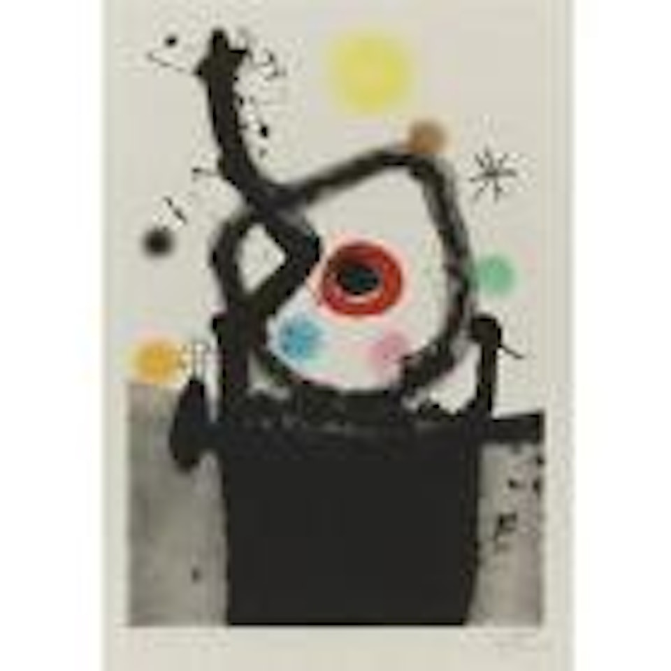 Le Rebelle (D. 439) by Joan Miró