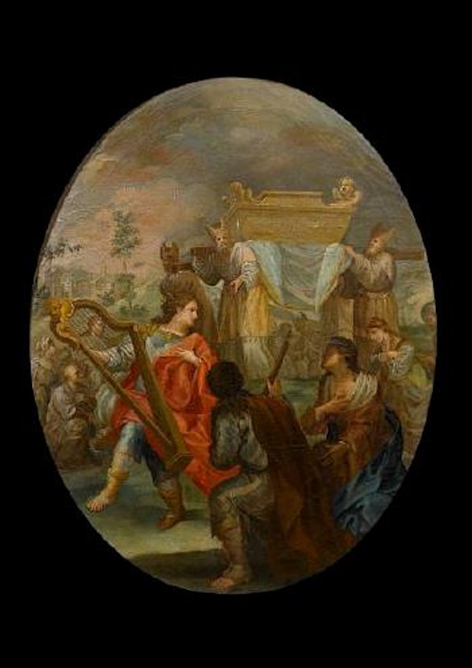 David dancing before the Ark by BOLOGNESE SCHOOL