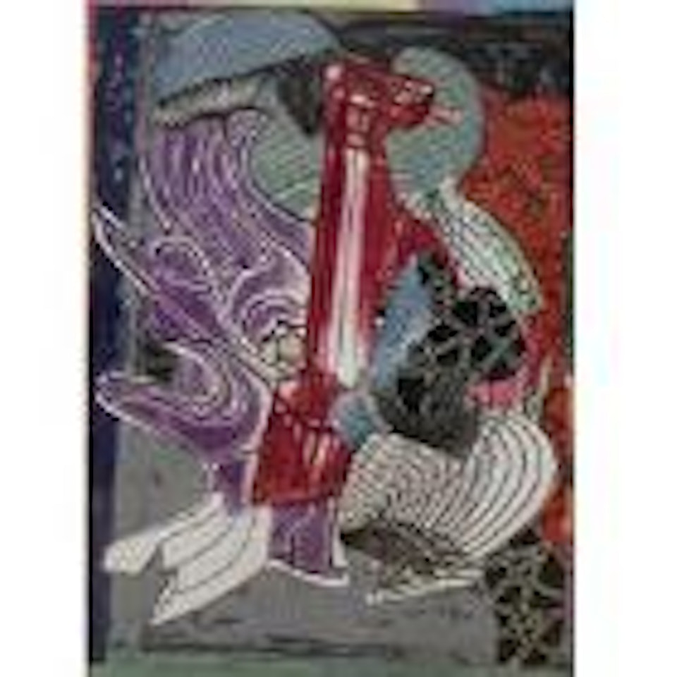Fossil Whale (Dome) by Frank Stella