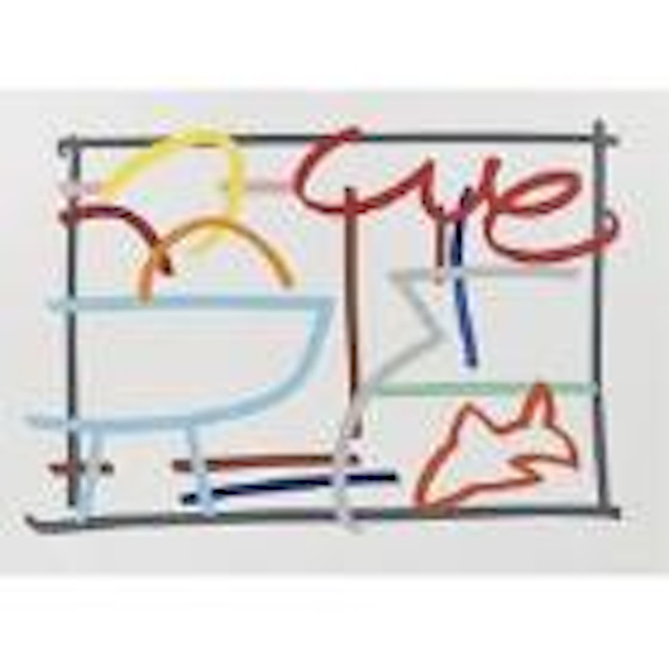 Fast sketch still life with fruit and goldfish by Tom Wesselmann