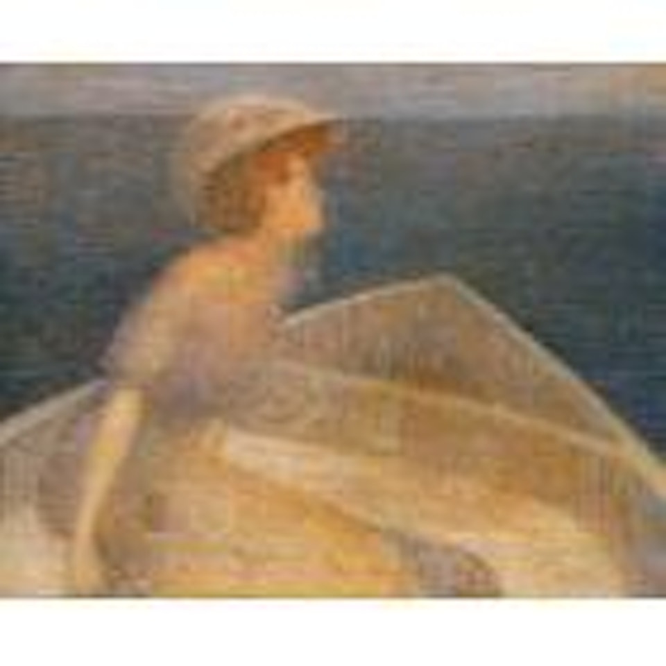 Femme à la barque. Étude d'une fille by Jean Crotti