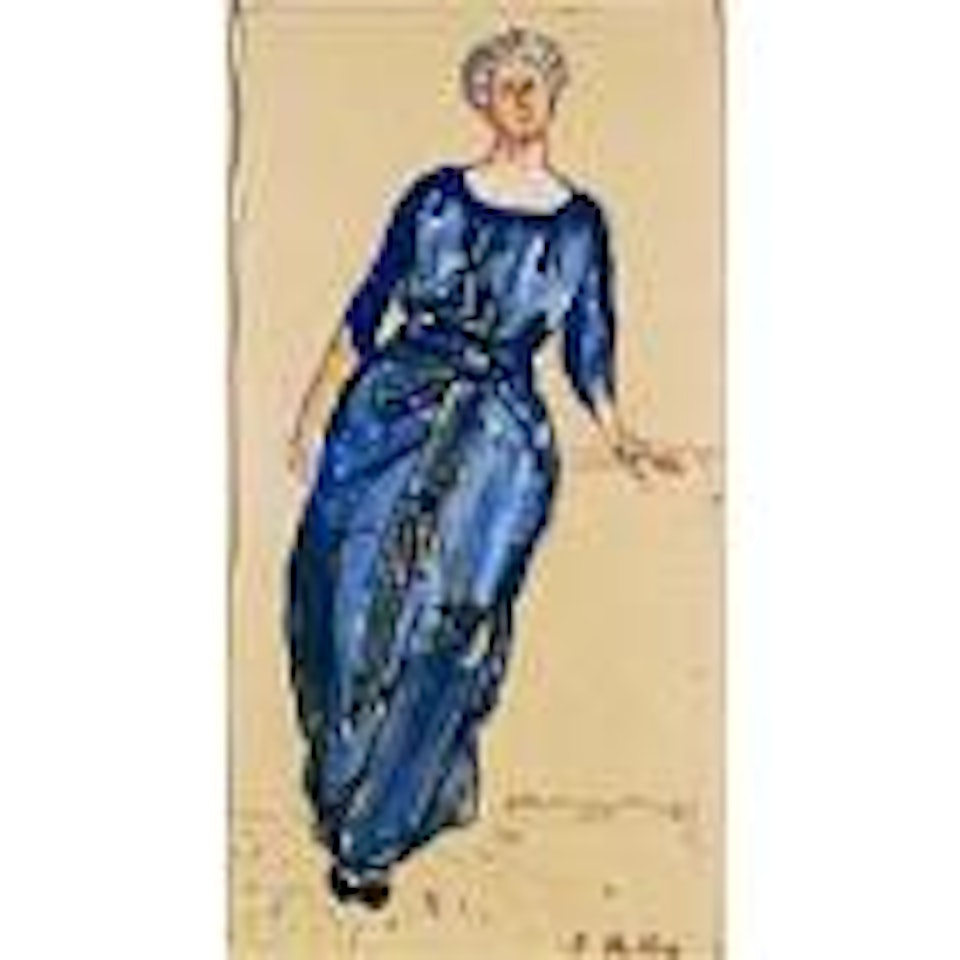 Bildnis Helene Welti-Kammerer (Studie) by Ferdinand Hodler