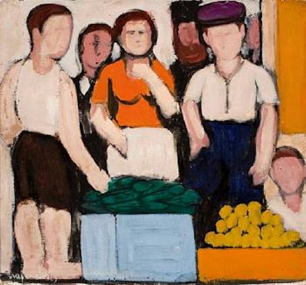 At the greengrocer's by Diamantis Diamandopoulos