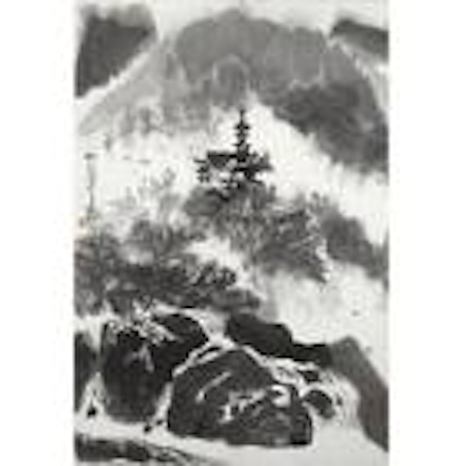 Temple in Autumn Mountain by Cheng Shifa