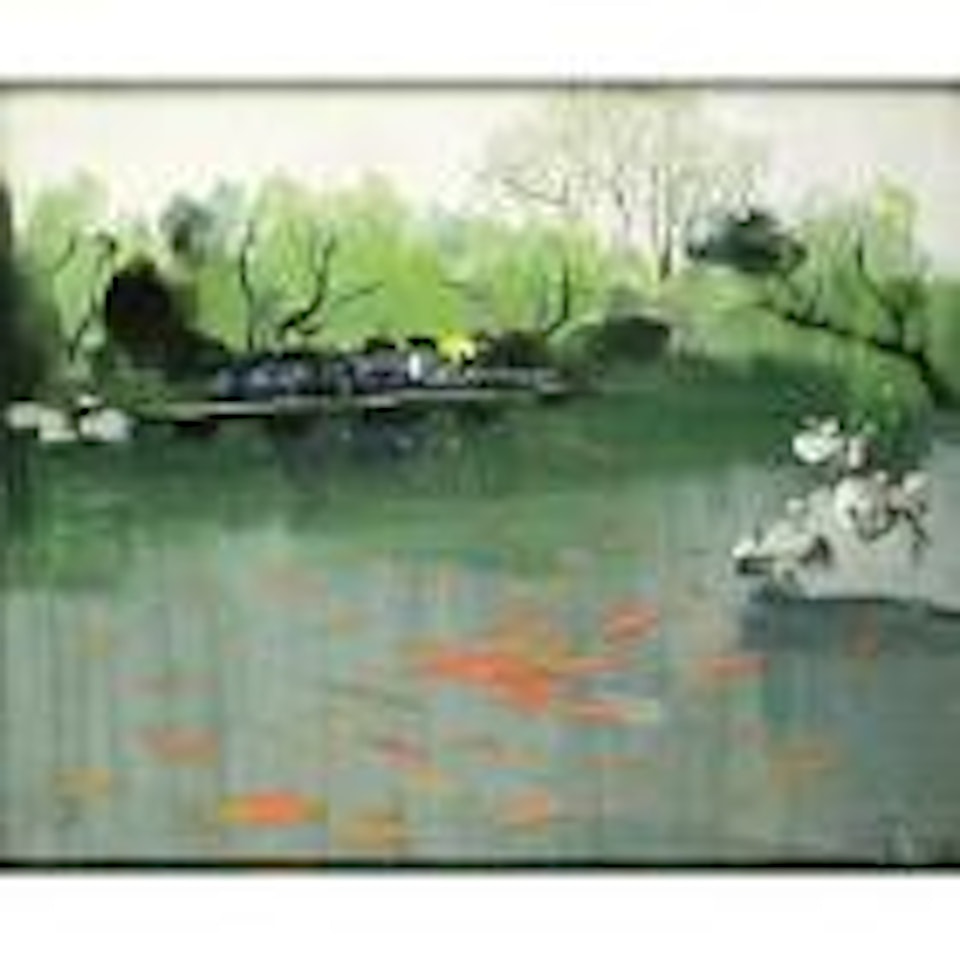 Viewing Fishes by Wu Guanzhong