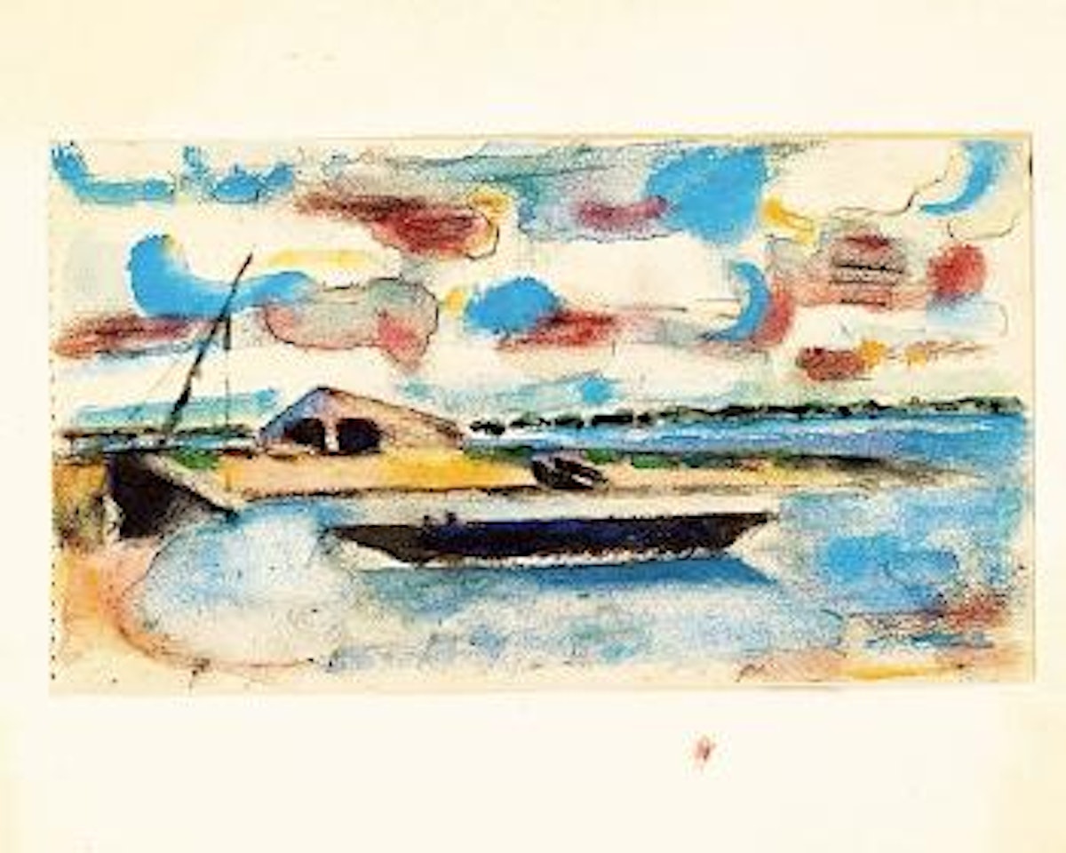 Paysage Saint Guenole by Jean René Bazaine